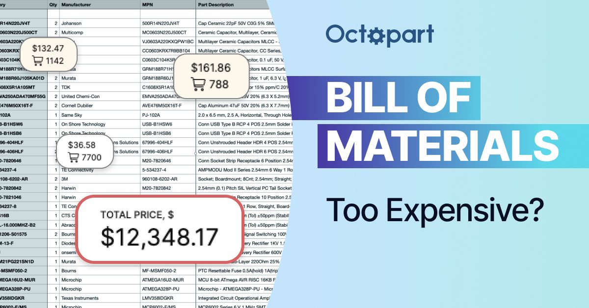 How to Get the Best Component Pricing with Octopart BOM Tool