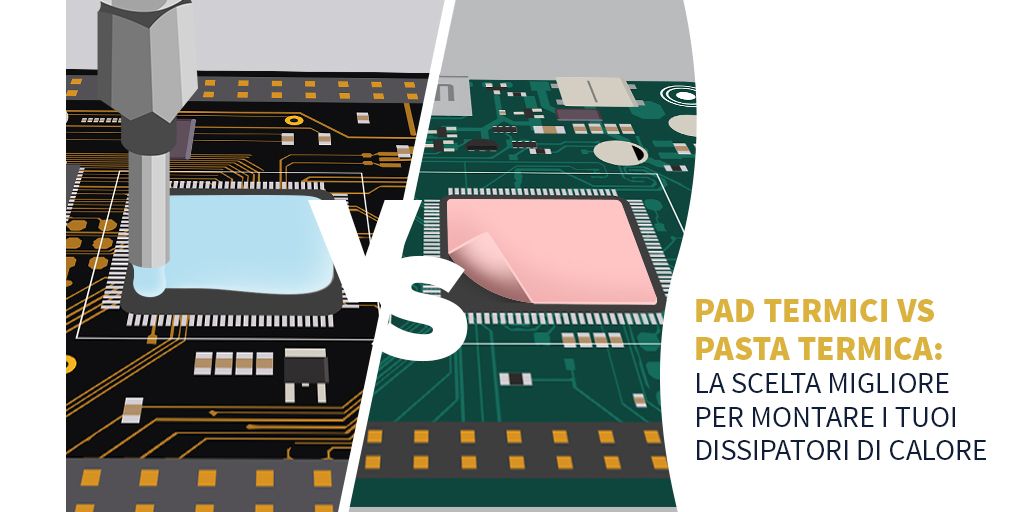 Opzioni di adesivo termico: Pad termici vs pasta termica