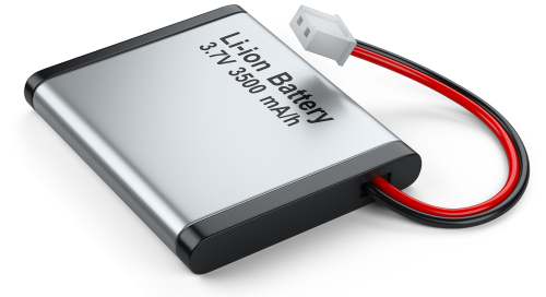 Batteria al litio-ferro-fosfato o ioni di litio per sistemi embedded