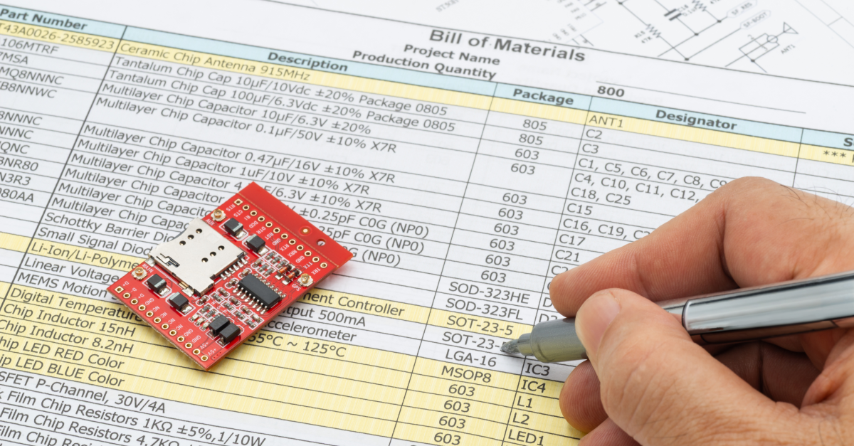 Die Edge-Sensing BOM-Abdeckung
