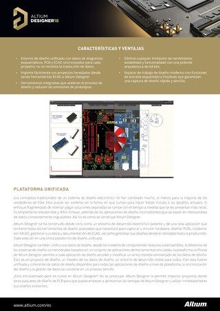 Hoja de datos Plataforma unificada