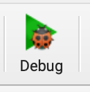 Figure 7: Debug button