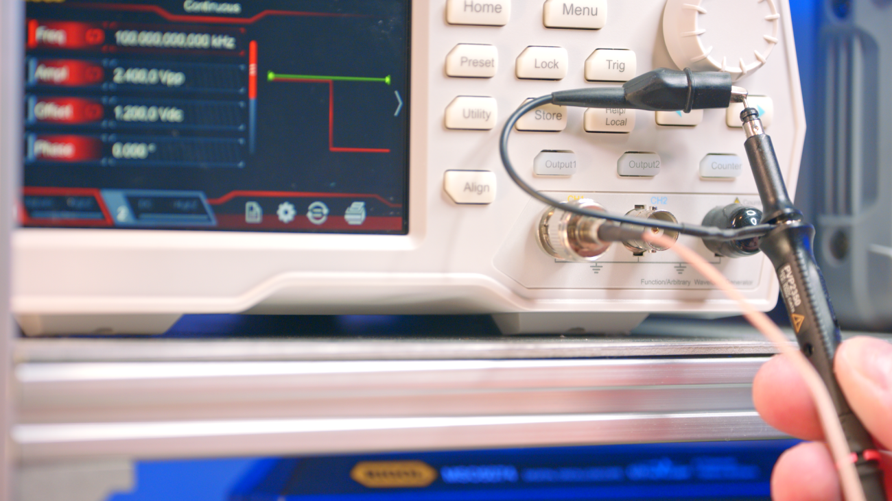 Differential Oscilloscope Probe Project