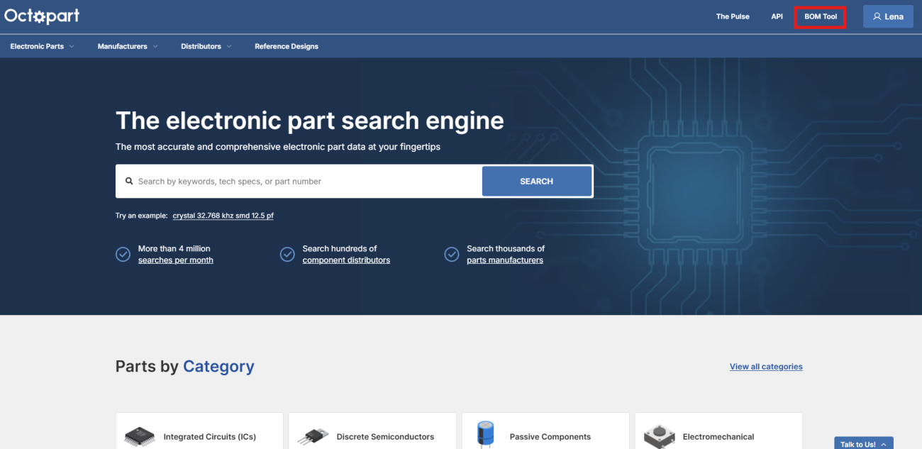 BOM Tool - Login