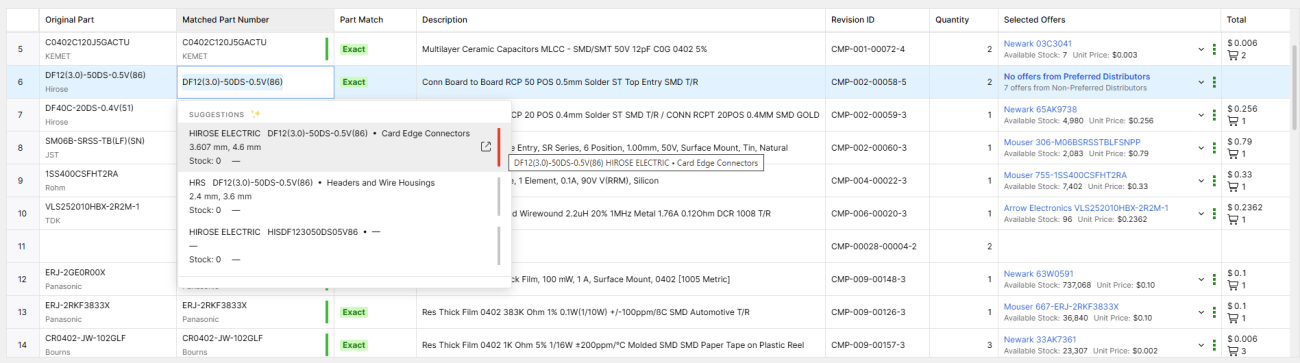 Obsolescence Management in BOM Tool
