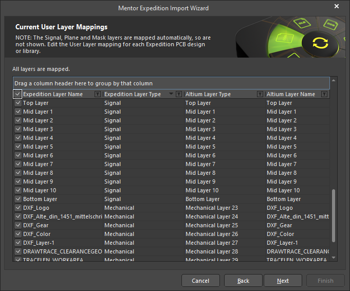 Translating Xpedition Files in Altium&nbsp;Designer Develop 4