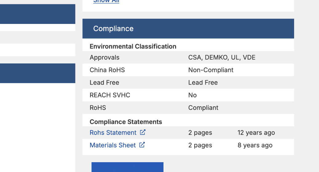 Verify Component Compliance and Supplier Integrity in Octopart