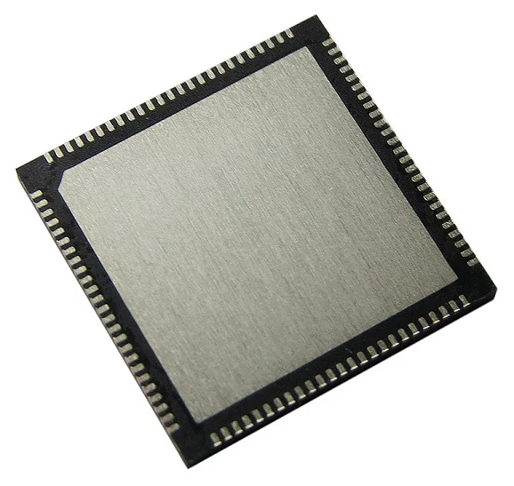almohadilla disipadora sobre el semiconductor de QFN tranfiere el calor al sustrato de la PCB