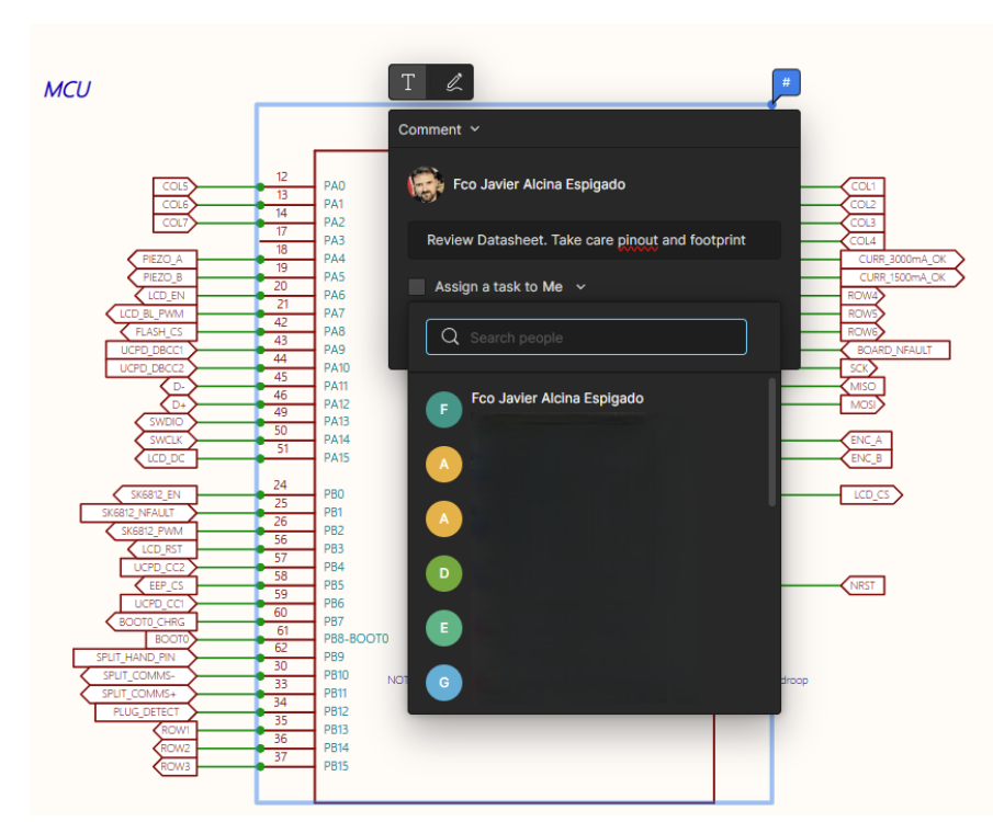 Leave a comment requesting a thorough review of a component's datasheet 