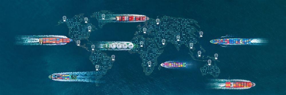 Illustration of the global electronics supply chain