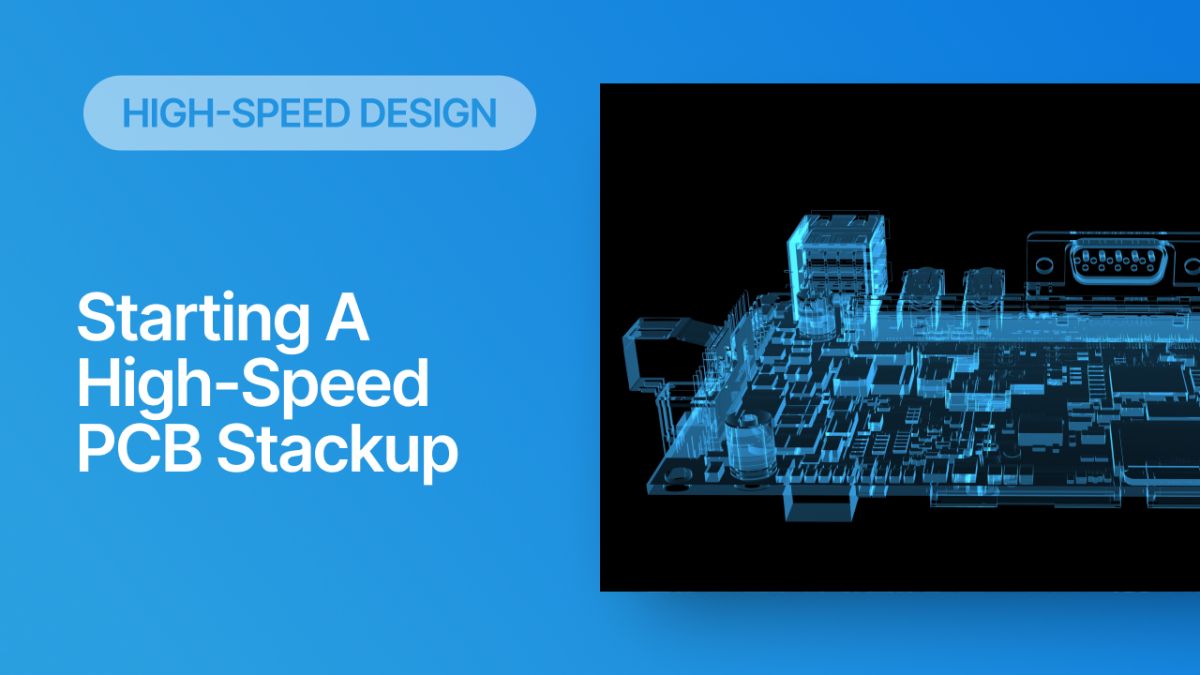 Boardstack Display Design Board Layer Stackup Considerations for High Speed Board Design