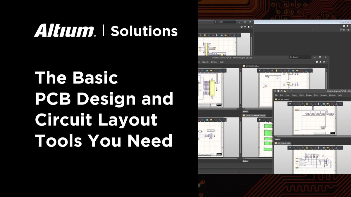 The Complete Circuit CAD Software for PCB Design | Altium Designer
