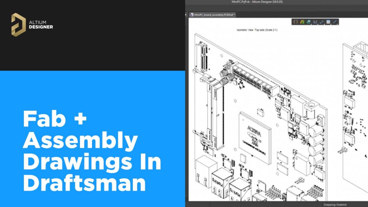 Créer des dessins de fabrication et d'assemblage avec Altium Designer ...