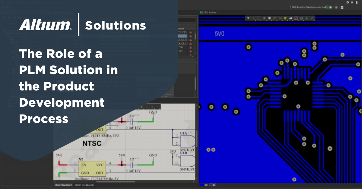 Using Product Lifecycle Management (PLM) Components Software for PCB Design