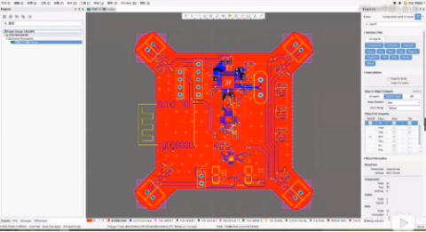 2019/06/22 - 2层简易四轴飞行器之PCB设计拼版及生产资料整理