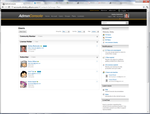 AdminConsole - creating a new way to manage your relationship with Altium