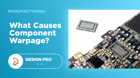 印刷电路板元件翘曲原因