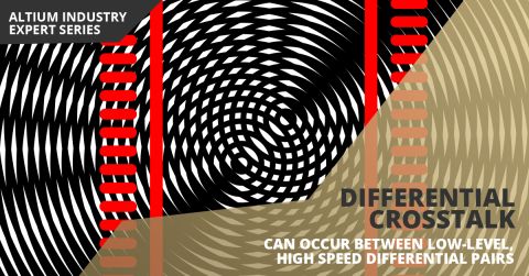 Differentielle Übersprechen und Abstand zwischen differentiellen Paaren