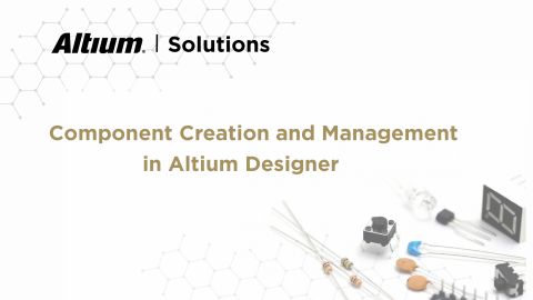 Управление электронными компонентами в Altium 365