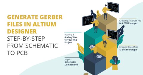 Создание файлов Gerber в Altium Designer пошагово от схемы до печатной платы