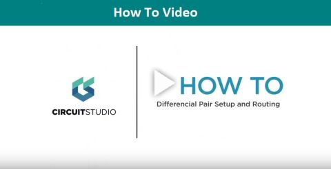 How to Setup and Route A Differential Pair in CircuitStudio
