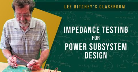 Medición de la impedancia de PDN para el diseño del subsistema de alimentación