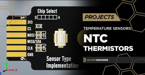 Thermistances NTC comme capteurs de température
