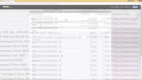 New Part Choice Catalog - Features