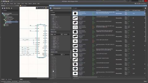 Part Search Panel