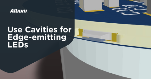 Pasos prácticos para crear LEDs de emisión lateral incrustados en un PCB