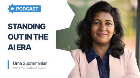 Standing Out in the AI Era with Uma Subramanian