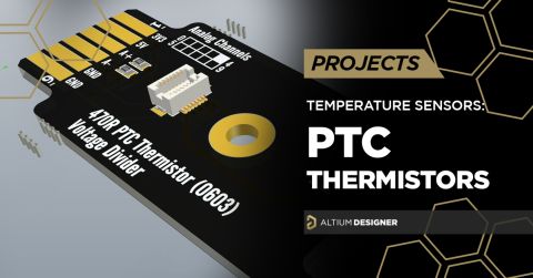 Capteurs de température : Thermistances à coefficient de température positif (PTC)
