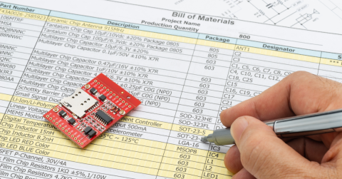 Die Edge-Sensing BOM-Abdeckung
