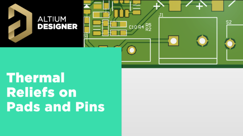 thermal pad, thermal relief