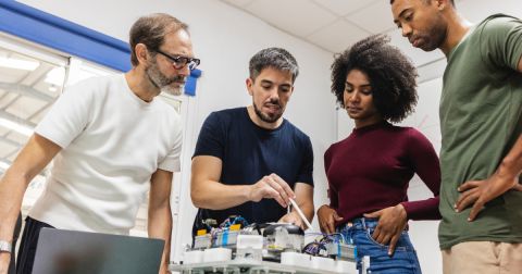 Electrical engineers collaborate with procurement professionals in the early stages of electronic product design.