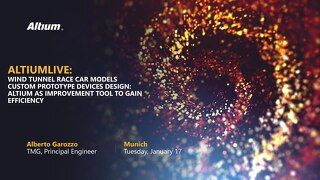 Wind Tunnel Race Car Models Custom Prototype Devices Design: Altium As Improvement Tool To Gain Efficiency