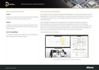 Altium Designer 19 Datenblatt
