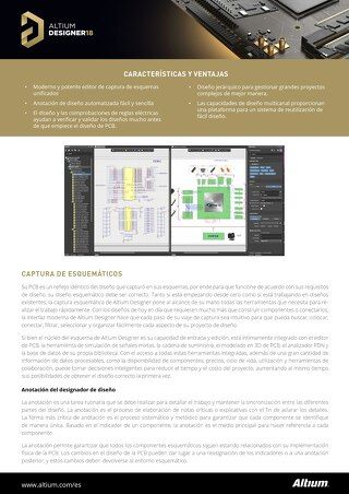 Hoja de datos Captura de esquemáticos