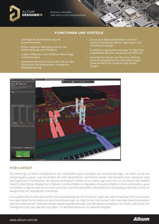 Altium Designer 19 Board Layout Feature Set
