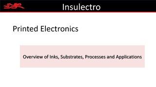 Printed Electronics Overview