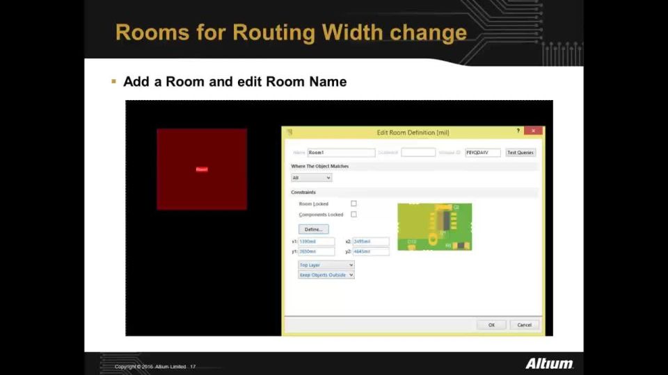 Design Tip Extensive Use of Rooms - DE