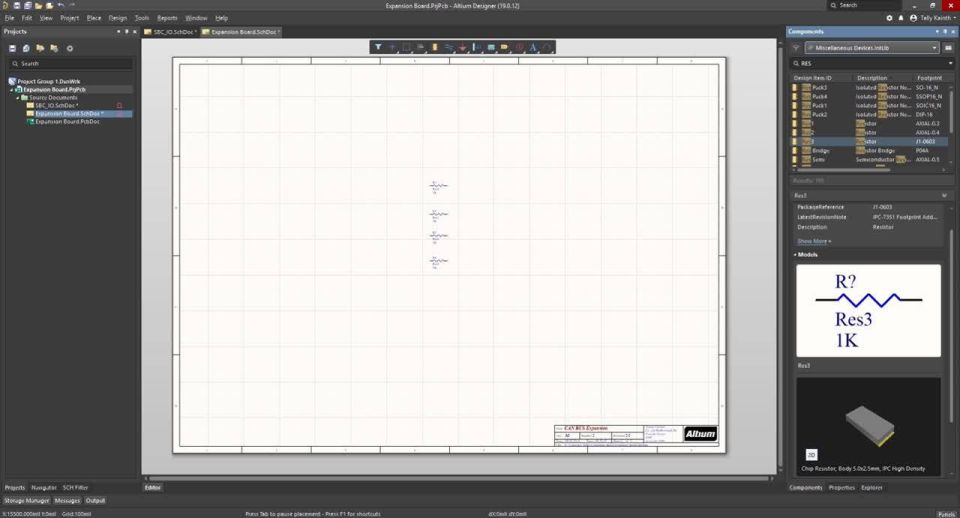 (2) Schematic Capture - Altium Designer 19