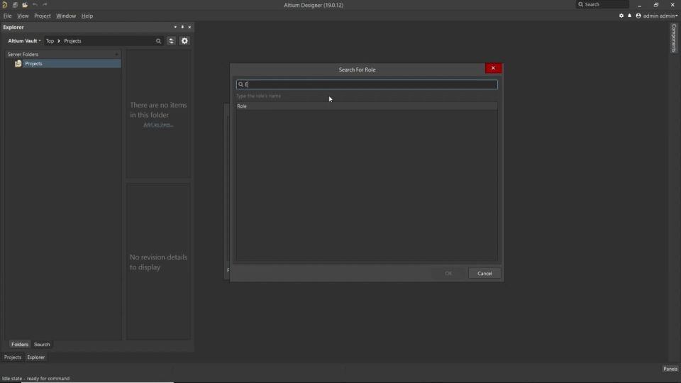 (4) Setting Permissions - Altium Concord Pro