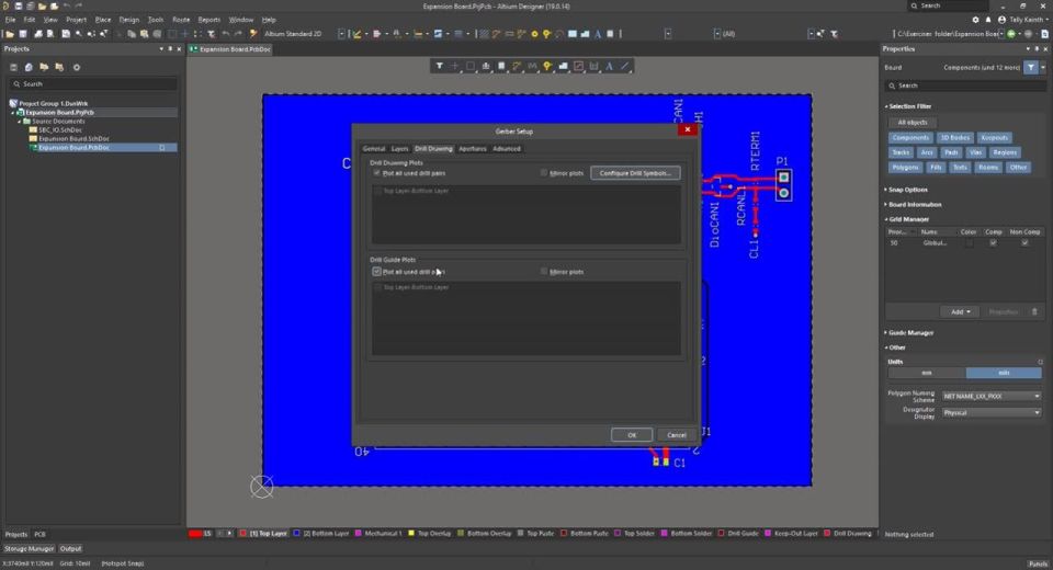 (9) Generating Fabrication Files - Altium Designer 19