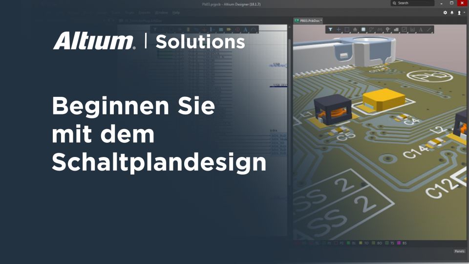 Beginnen Sie mit dem Schaltplandesign