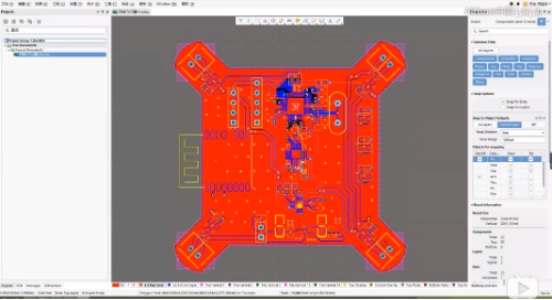 2019/06/22 - 2层简易四轴飞行器之PCB设计拼版及生产资料整理