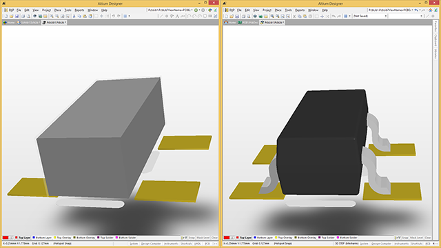 3D STEP Model Generation Wizard  - Features