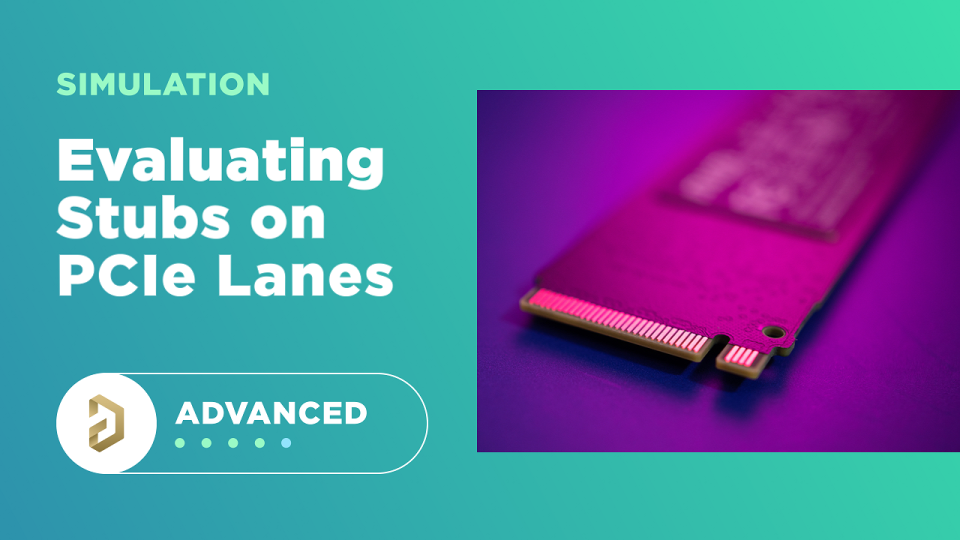 Conectores stub de NVMe M.2 PCIe