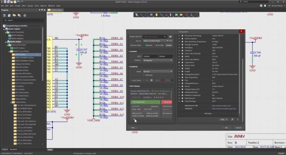 AD20 Sneak Peek - Schematic Interactive Properties Panel