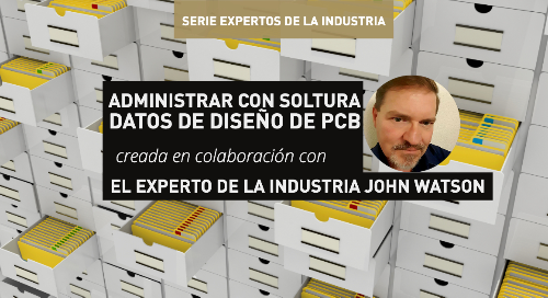 Administrar con soltura datos de diseño de circuitos impresos